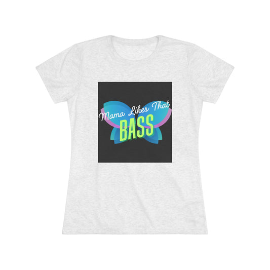 Mama Likes That Bass – Butterfly Groove Tee, Comfort Tee, Women's Tee, Mom's tee, Mother's Day, Festival attire
